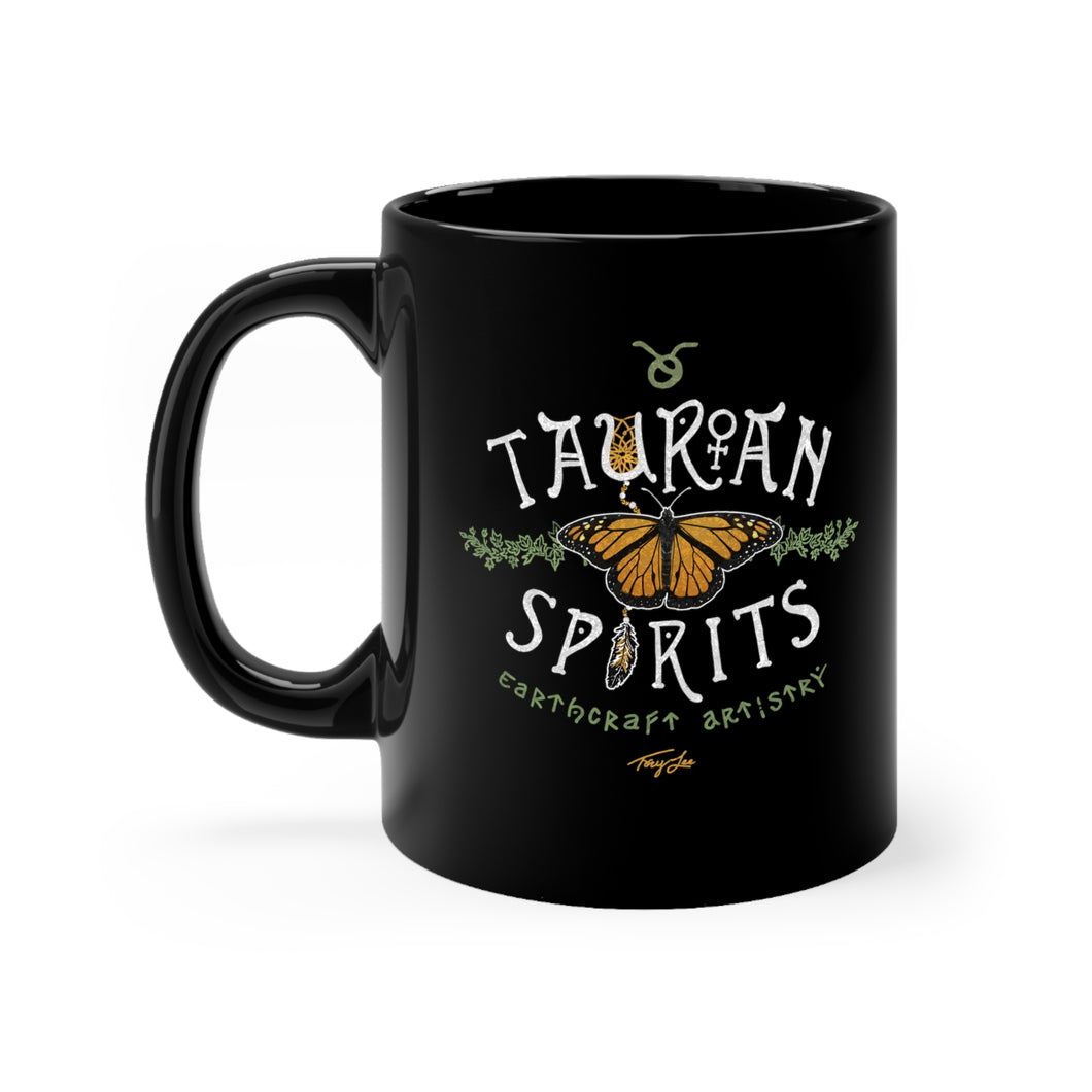'Taurian Spirits' 11oz Black Mug