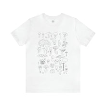 Load image into Gallery viewer, &#39;Mushroom Collection&#39; Unisex Jersey Tee
