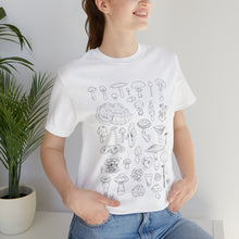 Load image into Gallery viewer, &#39;Mushroom Collection&#39; Unisex Jersey Tee
