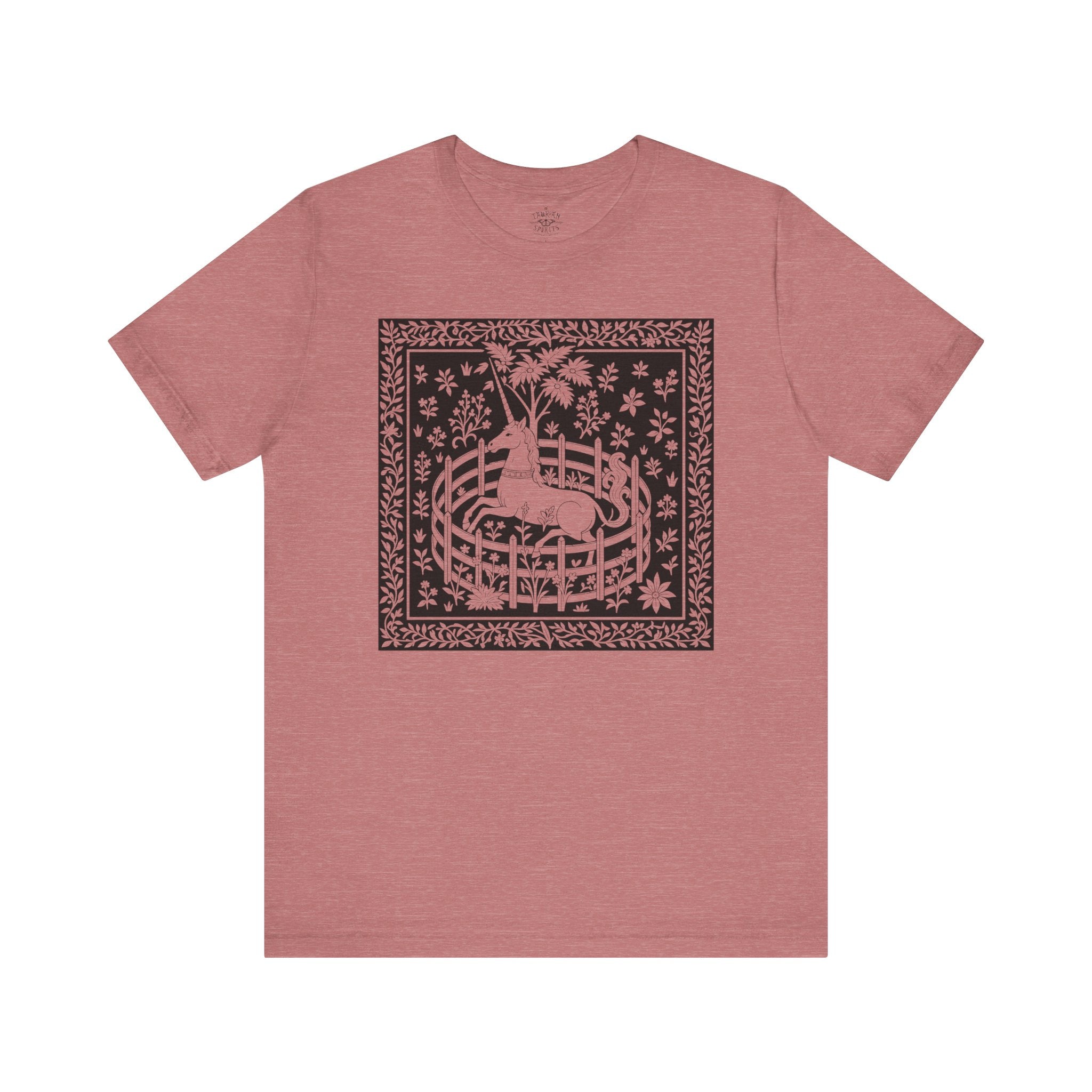 'Unicorn In Captivity' Unisex Jersey Tee