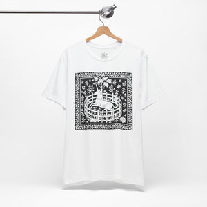 'Unicorn In Captivity' Unisex Jersey Tee