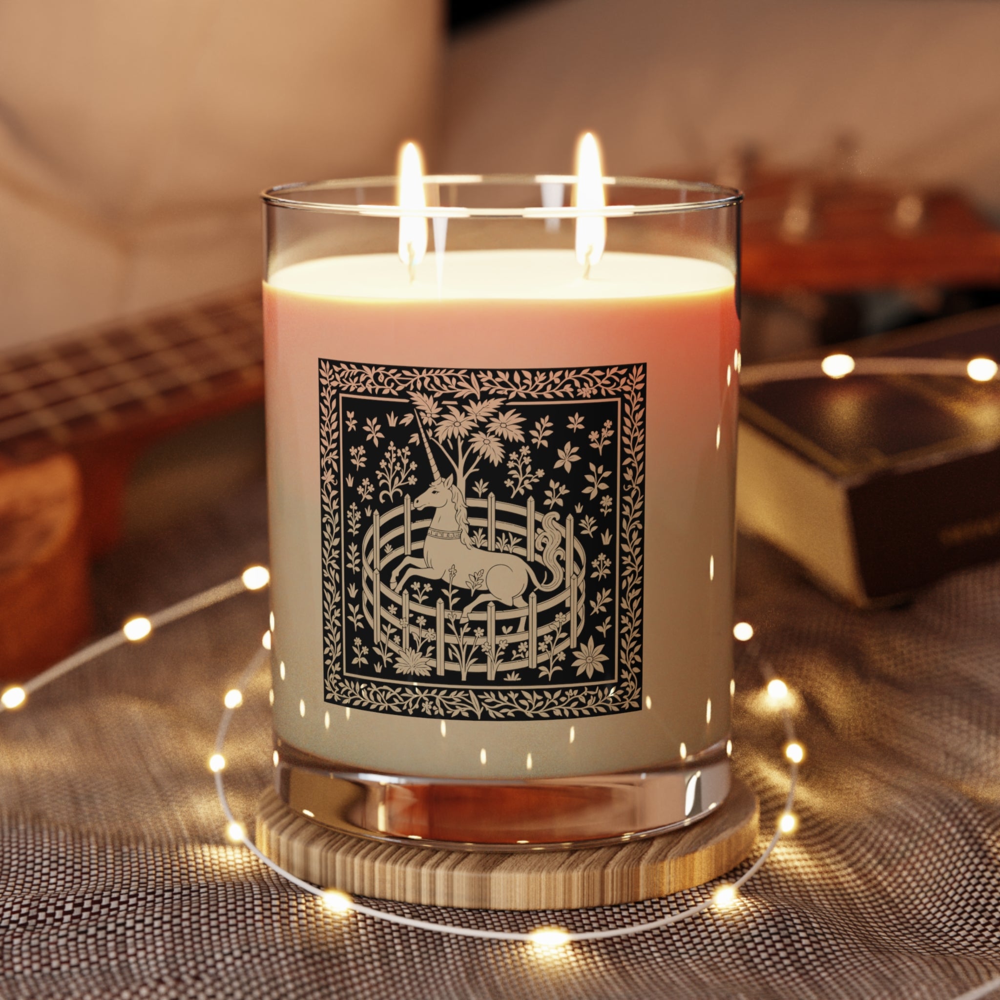 'Unicorn in Captivity' Scented Candle - Full Glass, 11oz