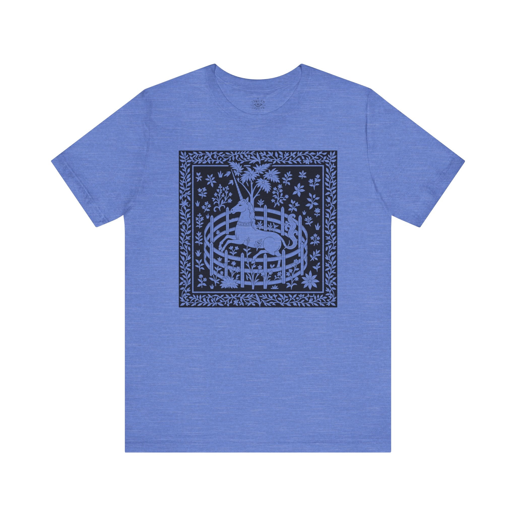 'Unicorn In Captivity' Unisex Jersey Tee