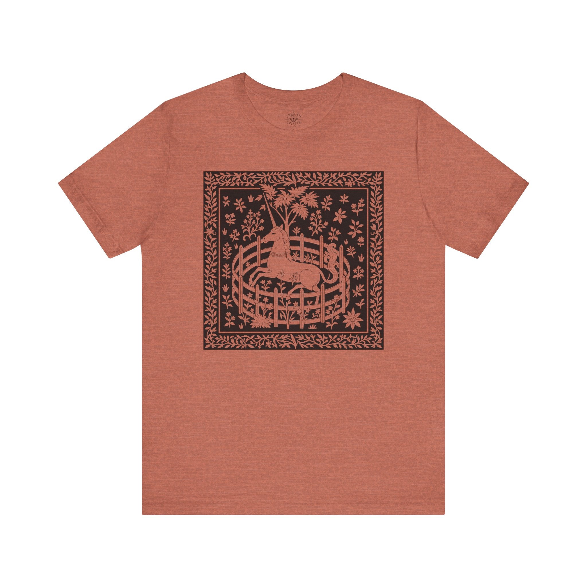 'Unicorn In Captivity' Unisex Jersey Tee