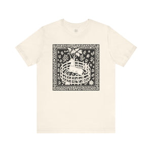 'Unicorn In Captivity' Unisex Jersey Tee
