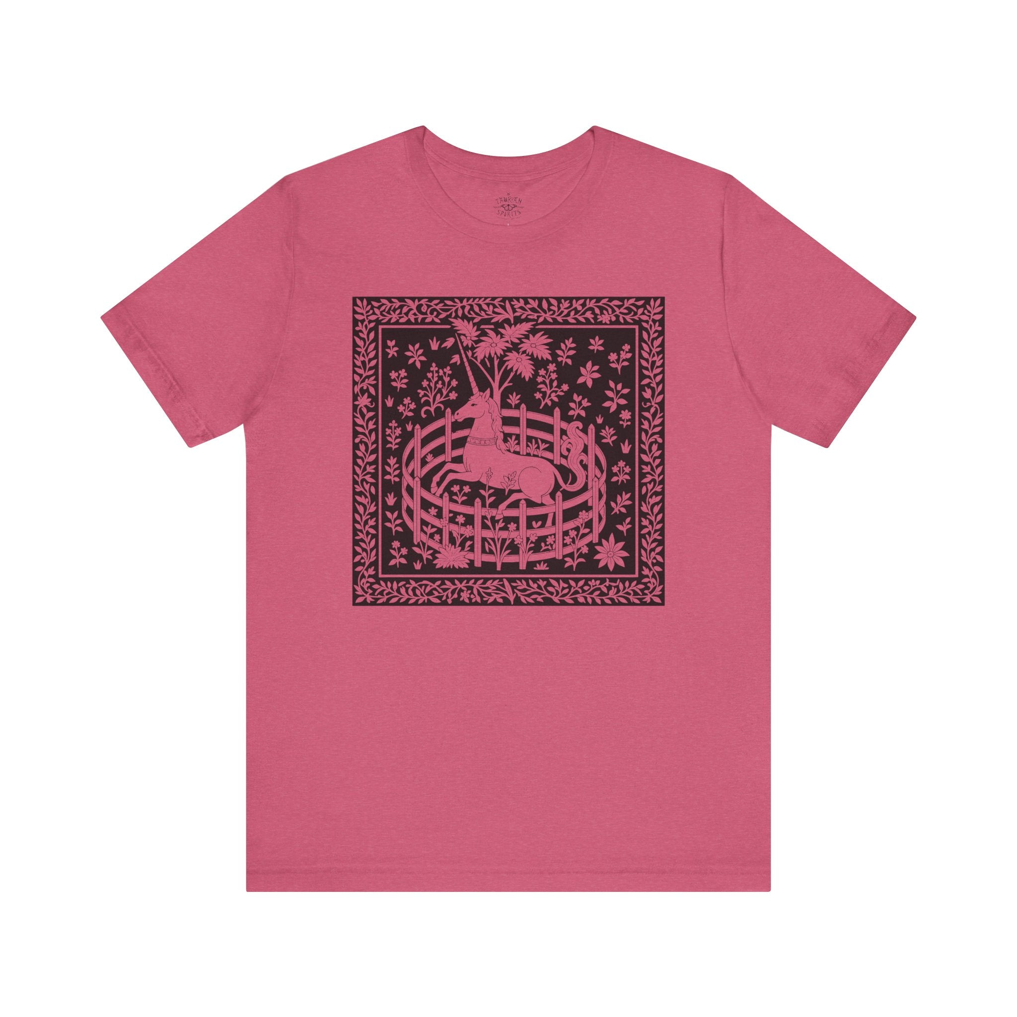 'Unicorn In Captivity' Unisex Jersey Tee