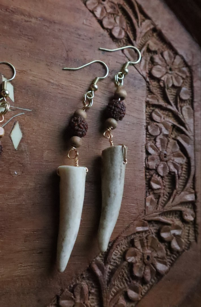 Antler Earrings