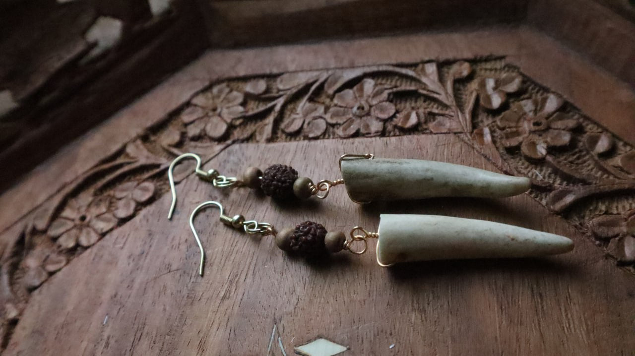 Antler Earrings