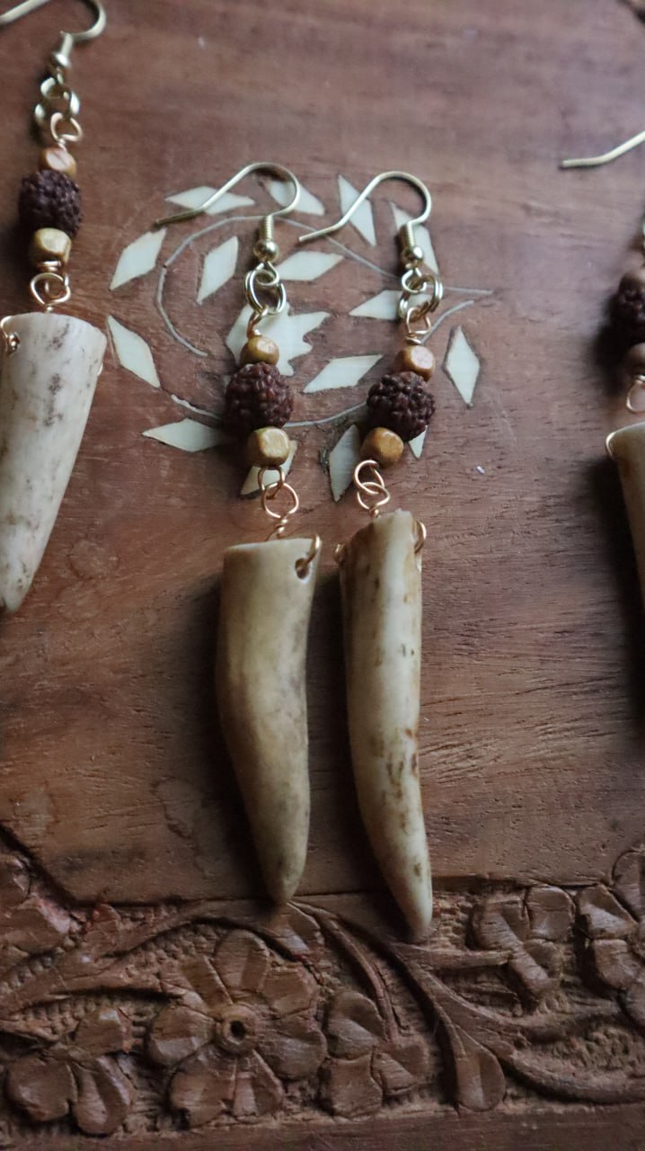 Antler Earrings